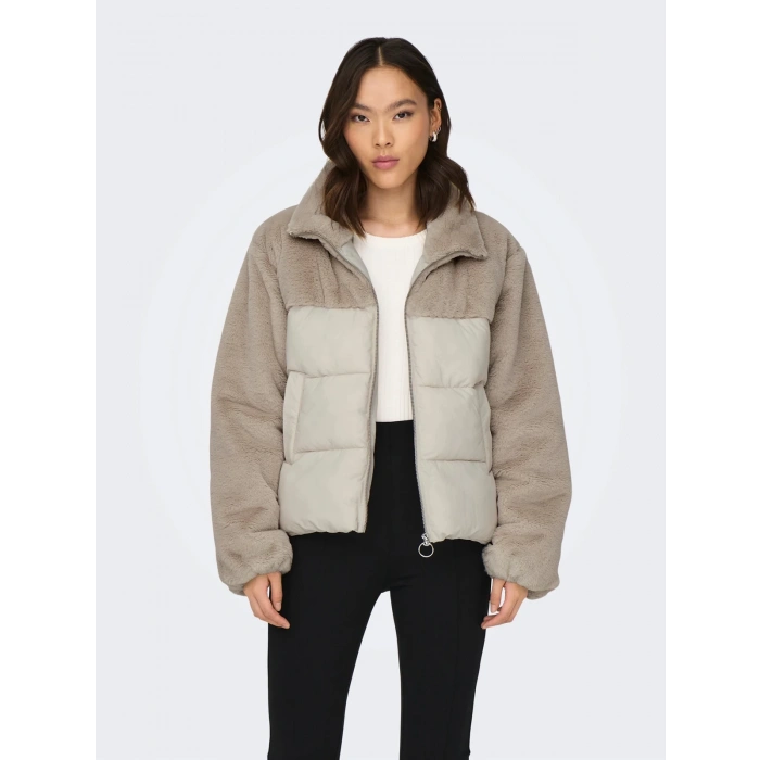 Only 15292945 Kadin Mont - Krem