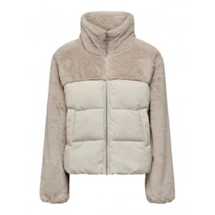 Only 15292945 Kadin Mont - Krem