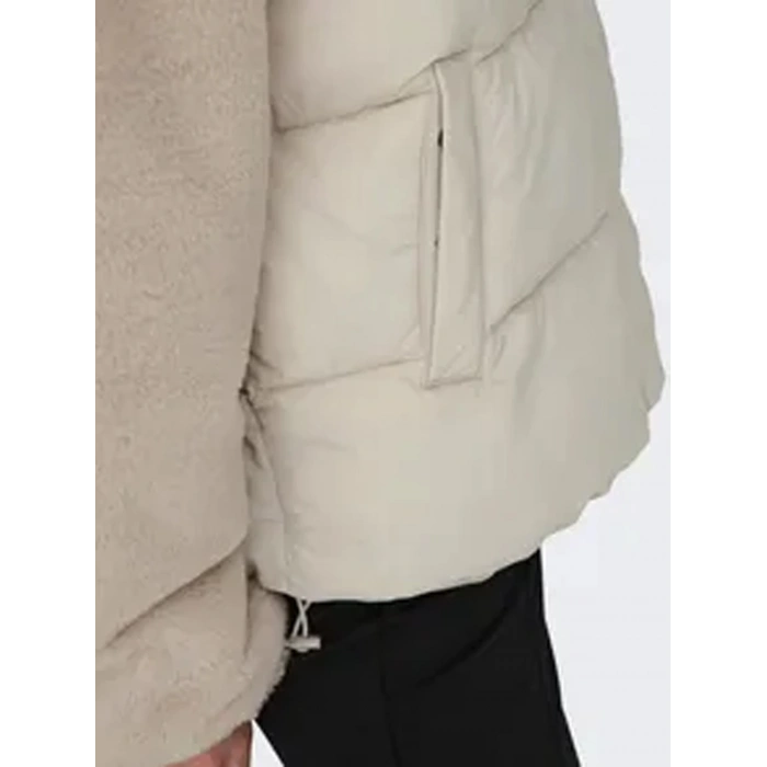 Only 15292945 Kadin Mont - Krem