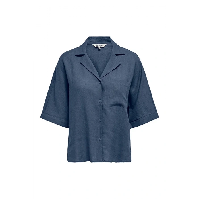 Only 15314215 Kadin Gomlek - Lacivert