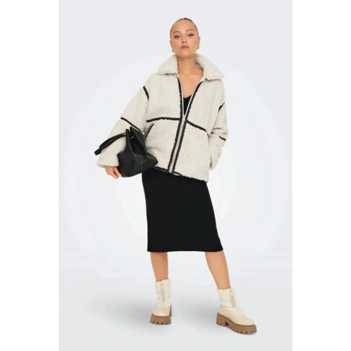 Only 15322440 Kadin Mont - Krem