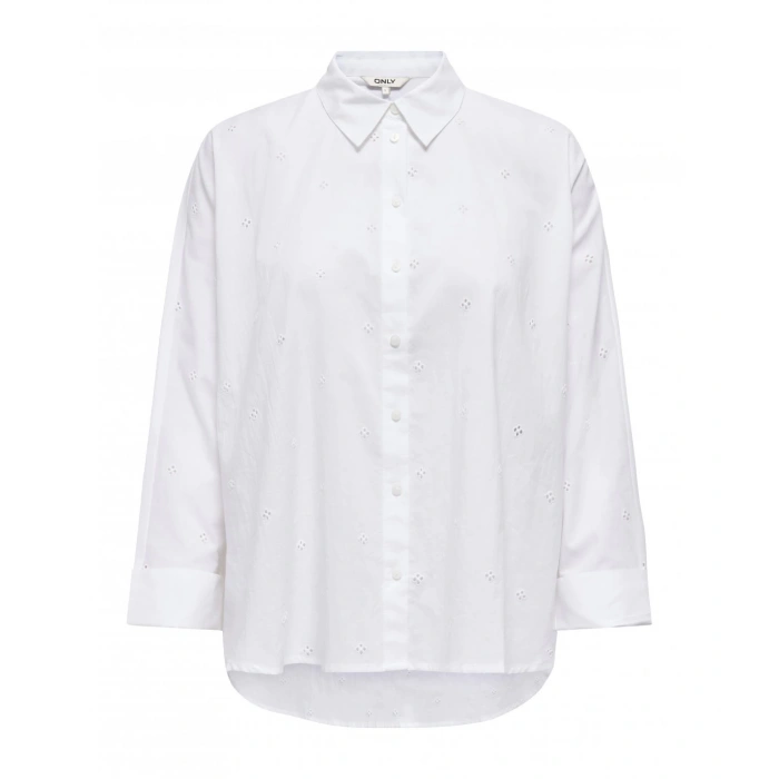 Only 15344769 Kadin Gomlek - Beyaz