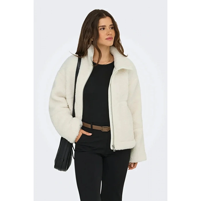 Only 15349400 Kadin Mont - Ekru