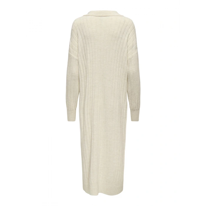 Only 15353117 Yakali Kadin Triko Elbise - Tas