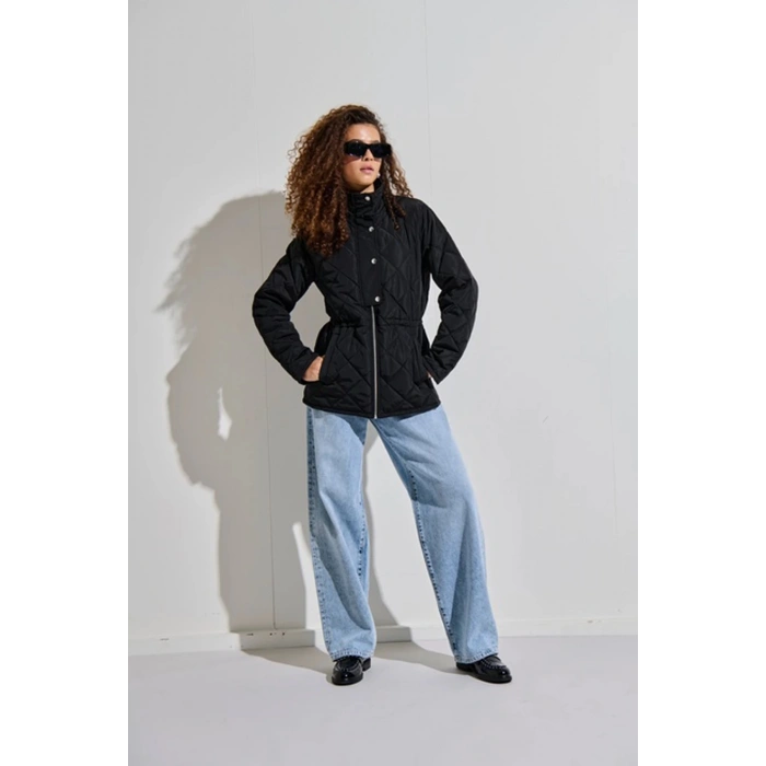 Only 15354432 Kadin Mont - Siyah