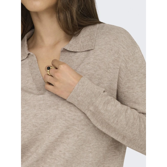 Only 15354843 Kadin Triko - Bej