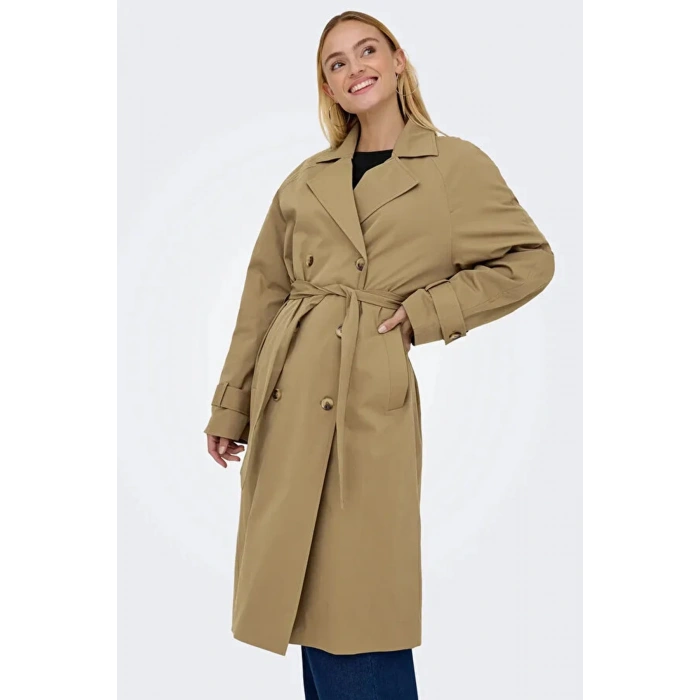 Only 15355443 Kadin Trenckot - Camel