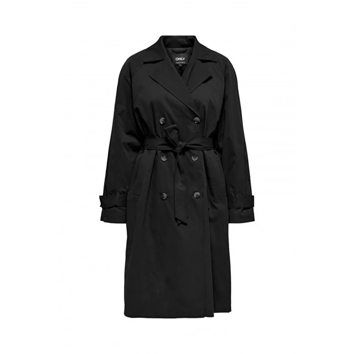 Only 15355443 Kadin Trenckot - Siyah