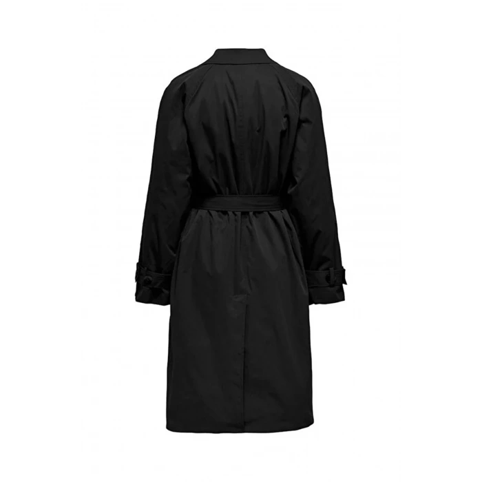 Only 15355443 Kadin Trenckot - Siyah