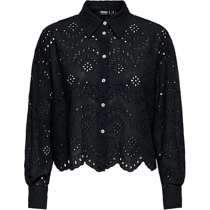 Only 15357653 Kadin Gomlek - Siyah