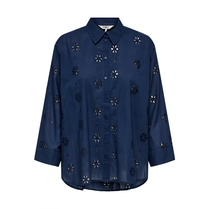 Only 15360467 Kadin Gomlek - Lacivert