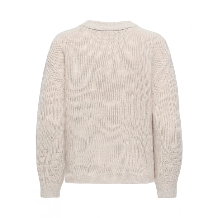 Only 15361110 0 Yaka Kadin Triko - Bej