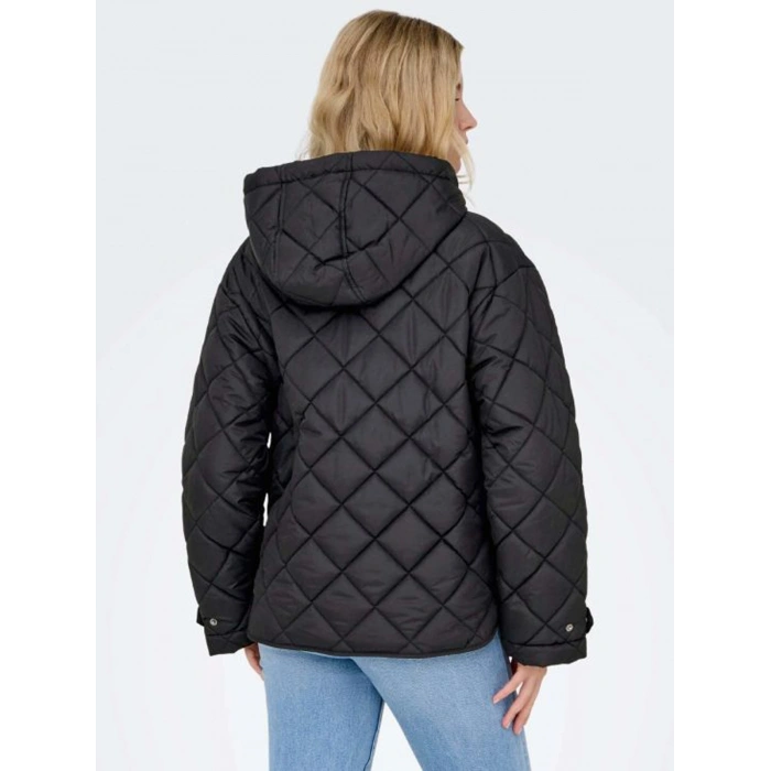 Only 15366264 Kadin Mont - Siyah