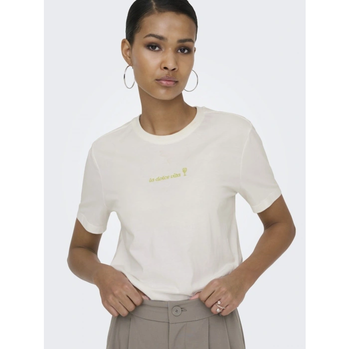 Only 15368653 0 Yaka Kadin Body - Ekru Hardal