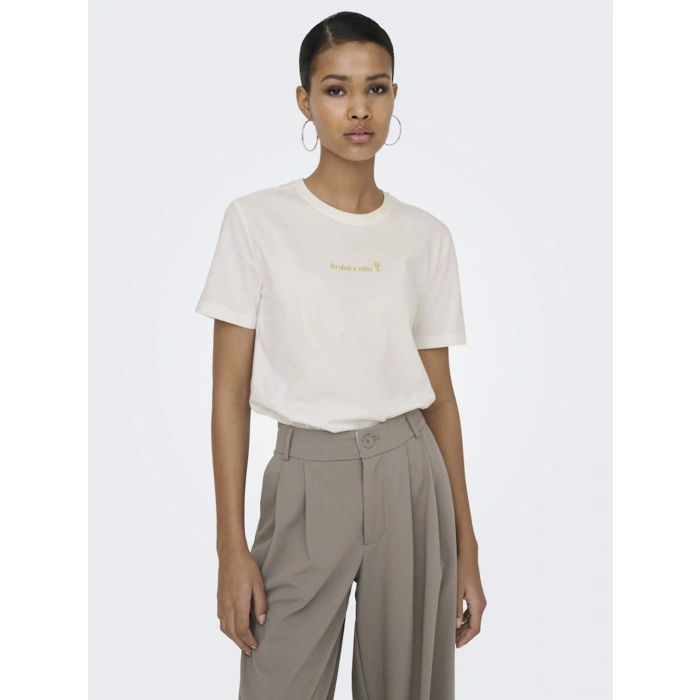 Only 15368653 0 Yaka Kadin Body - Ekru Hardal