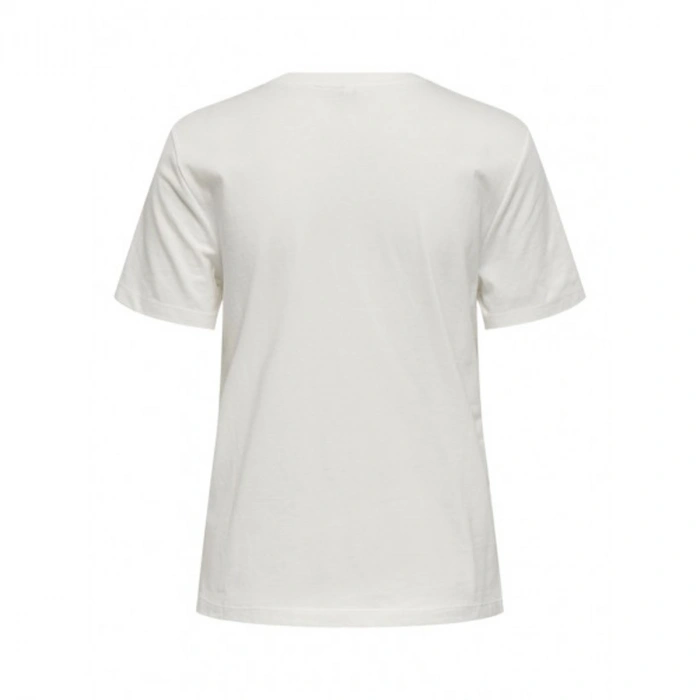 Only 15368653 0 Yaka Kadin Body - Ekru Kirmizi