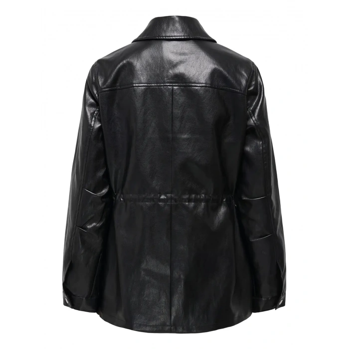 Only 15373806 Kadin Mont - Siyah