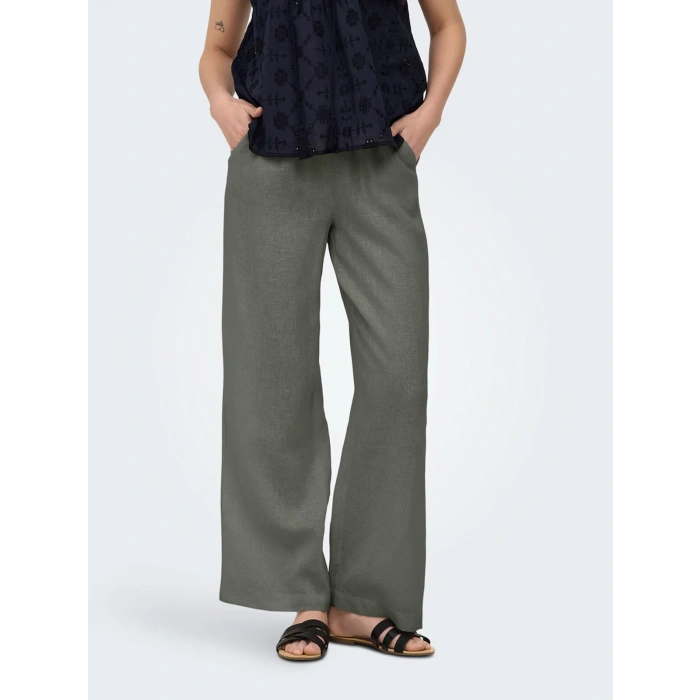 Only 15374187 Kadin Pantolon - Haki