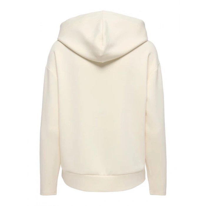 Only 15377809 Kapsonlu Kadin Sweat - Krem