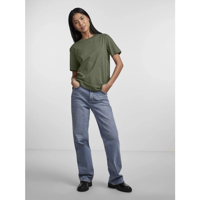 Only Pieces 17140802 0 Yaka Kadin Body - Acik Haki