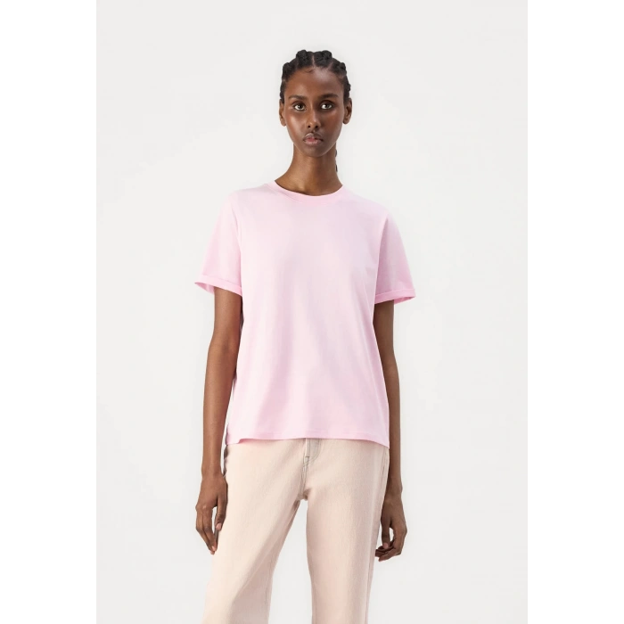 Only Pieces 17140802 0 Yaka Kadin Body - Acik Pembe