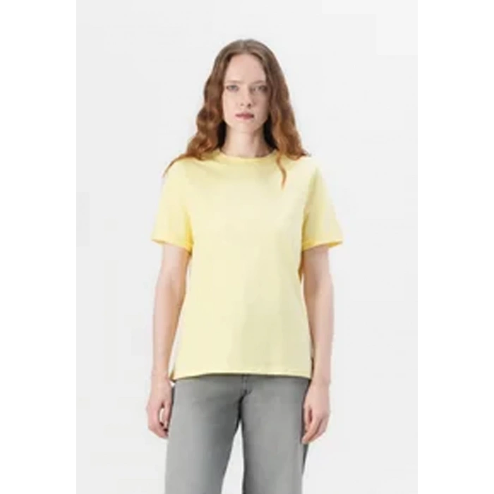 Only Pieces 17140802 0 Yaka Kadin Body - Acik Sari