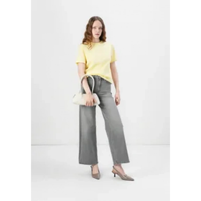 Only Pieces 17140802 0 Yaka Kadin Body - Acik Sari