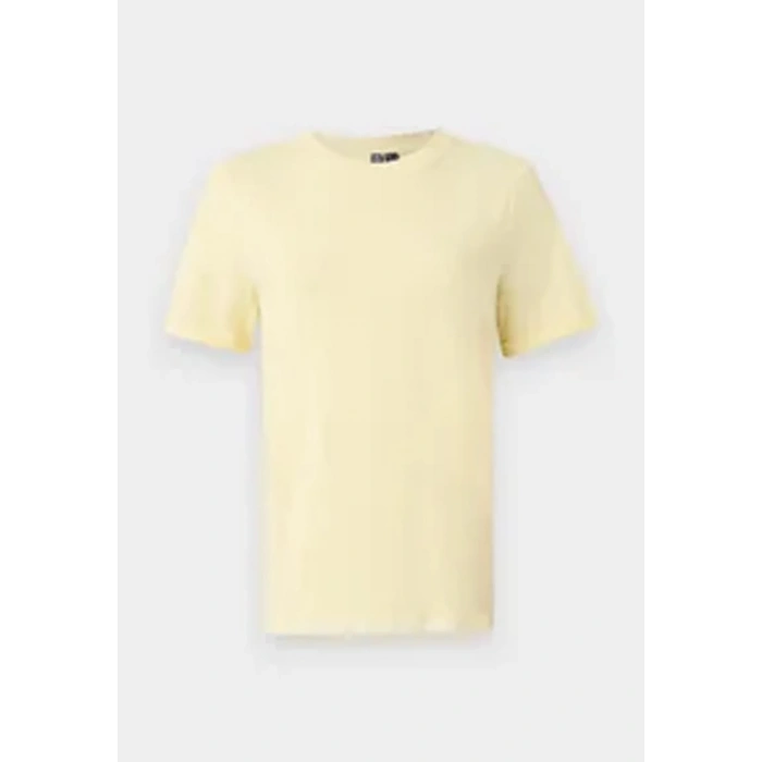 Only Pieces 17140802 0 Yaka Kadin Body - Acik Sari