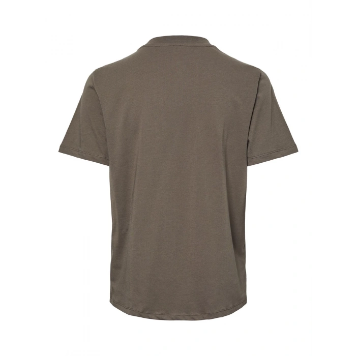 Only Pieces 17140802 0 Yaka Kadin Body - Kahverengi