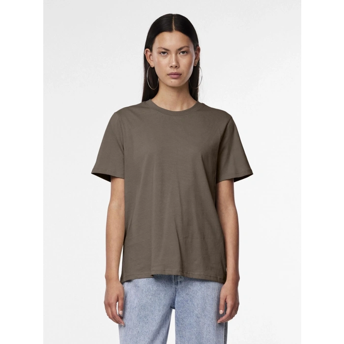 Only Pieces 17140802 0 Yaka Kadin Body - Kahverengi