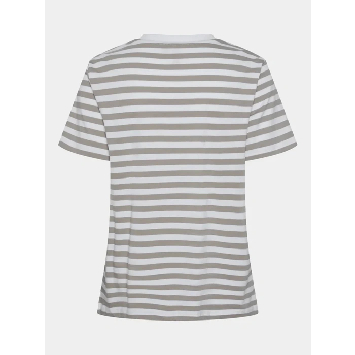 Only Pieces 17140802 0 Yaka Kadin Body - Kahverengi Ciz