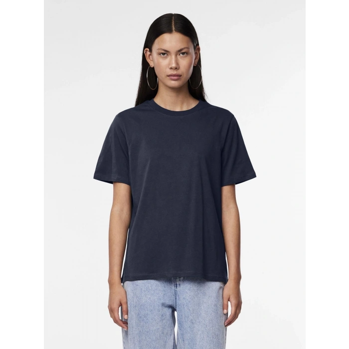 Only Pieces 17140802 0 Yaka Kadin Body - Lacivert