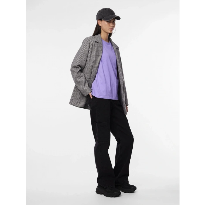 Only Pieces 17140802 0 Yaka Kadin Body - Lila