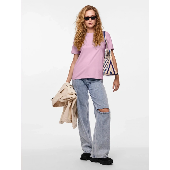 Only 17140802 0 Yaka Kadin Body - Pembe