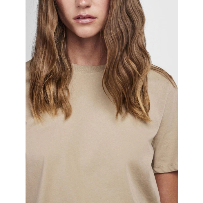 Only Pieces 17140802 0 Yaka Kadin Body - Toprak