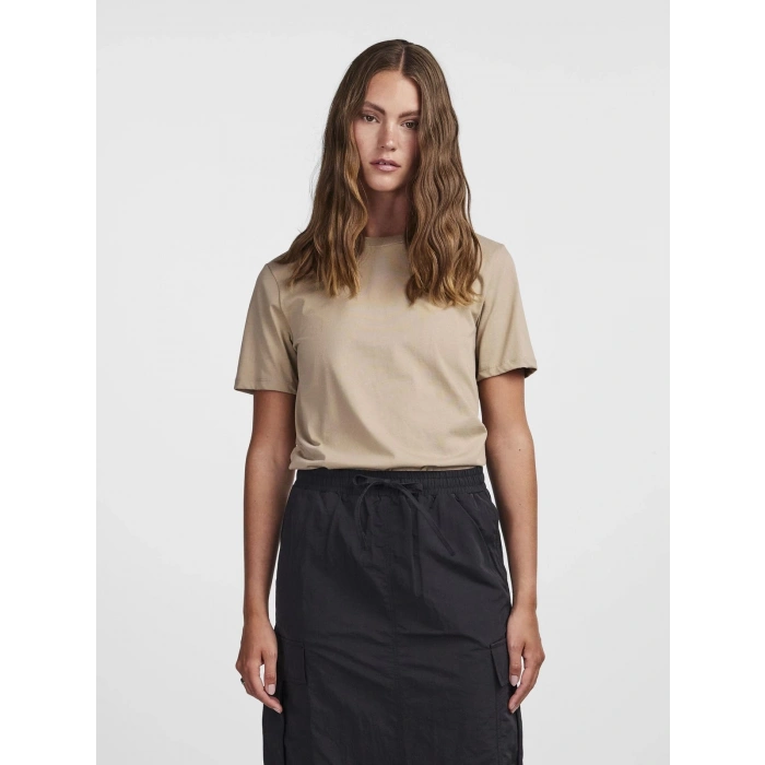 Only Pieces 17140802 0 Yaka Kadin Body - Toprak