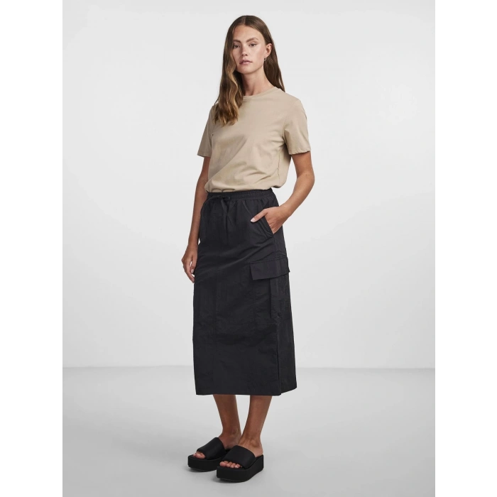 Only Pieces 17140802 0 Yaka Kadin Body - Toprak