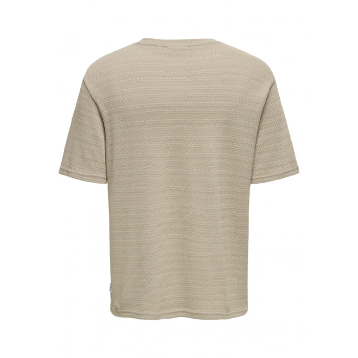 Only&sons 22031761 Erkek Tshirt - Bej