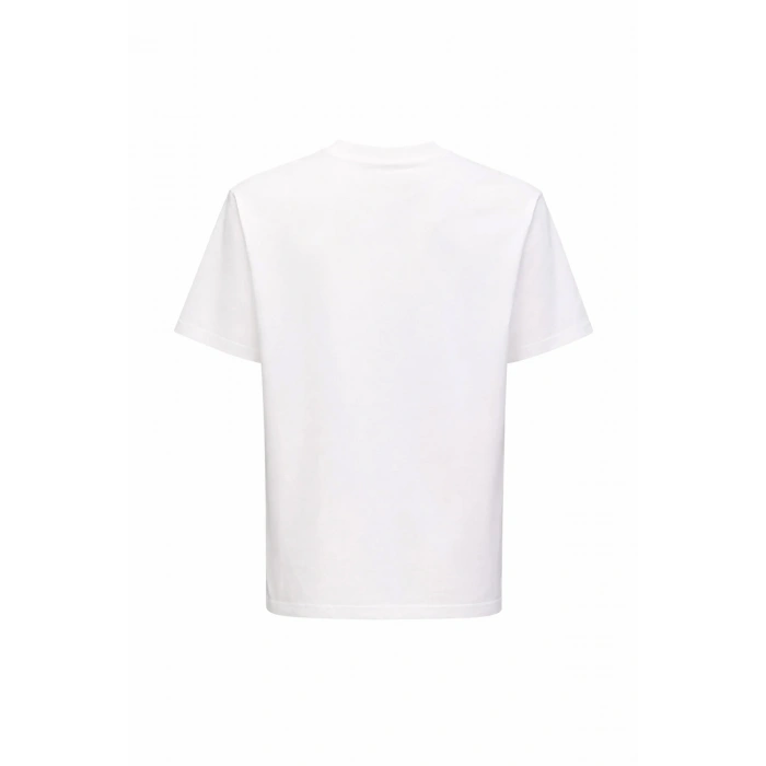 Reebok Lc 6051 Tuche 0 Yaka Erkek Tshirt - Beyaz