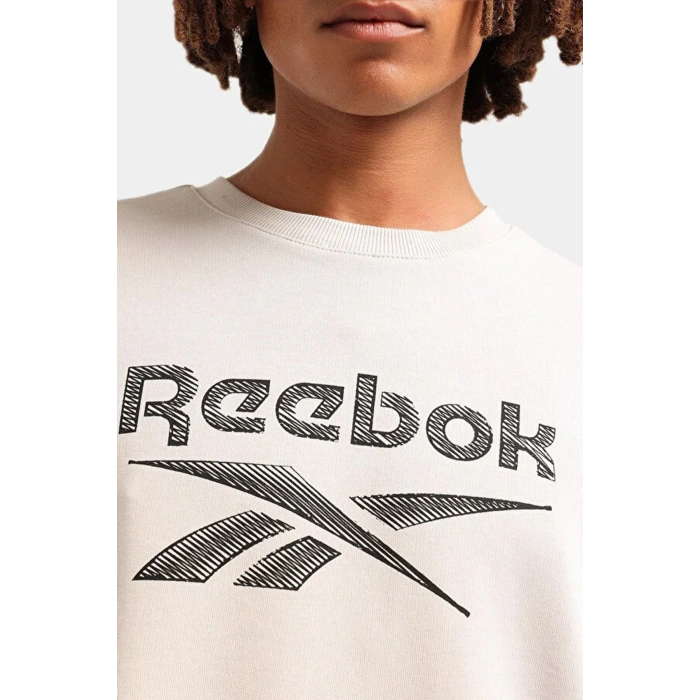 Reebok New Id Reg Crew 0 Yaka Erkek Sweat - Gri