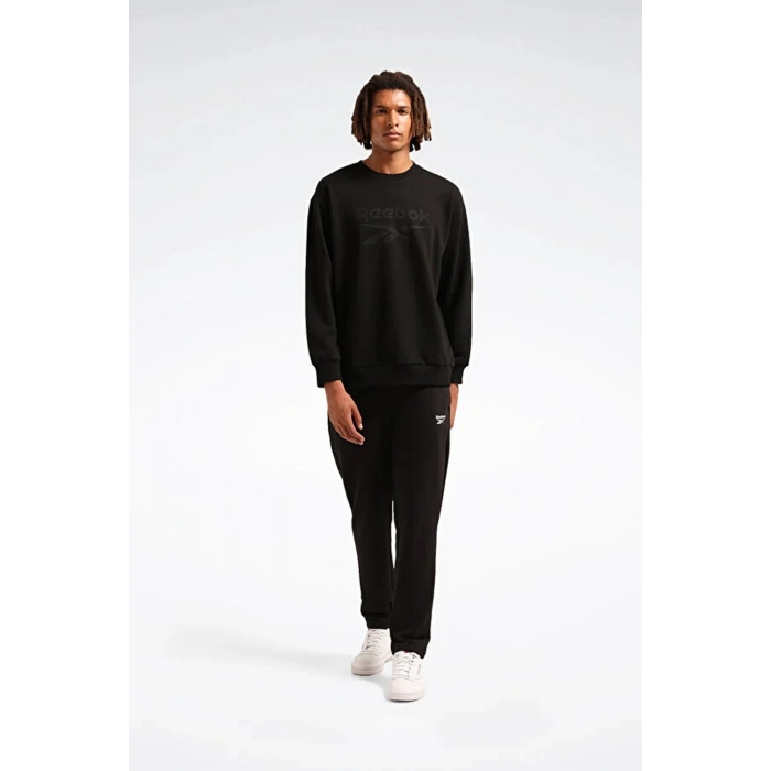 Reebok New Id Reg Crew 0 Yaka Erkek Sweat - Siyah