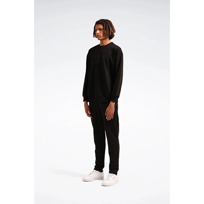 Reebok New Id Reg Crew 0 Yaka Erkek Sweat - Siyah