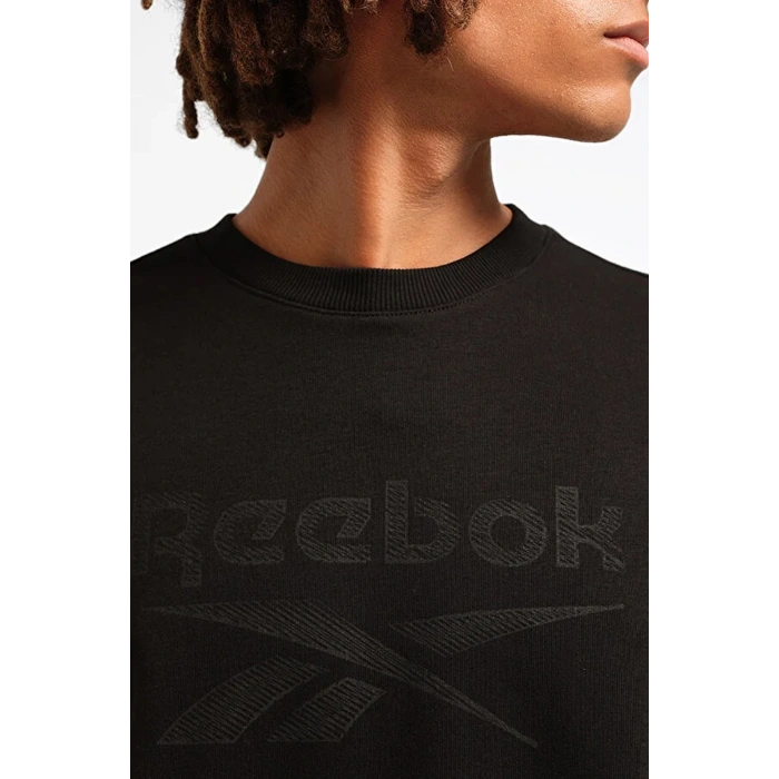 Reebok New Id Reg Crew 0 Yaka Erkek Sweat - Siyah