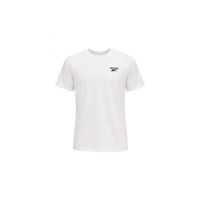 Reebok New Id Reg Tee Lc 6040 0 Yaka Erkek Tshirt - Beyaz