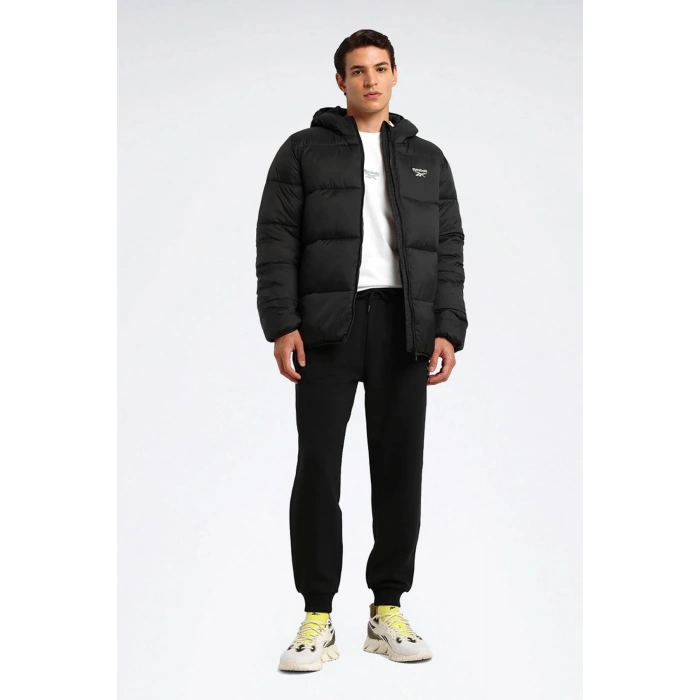 Reebok Rabul Puffer Erkek Mont - Siyah