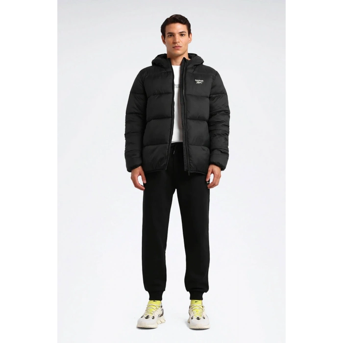 Reebok Rabul Puffer Erkek Mont - Siyah