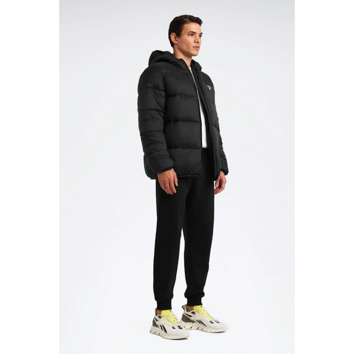 Reebok Rabul Puffer Erkek Mont - Siyah