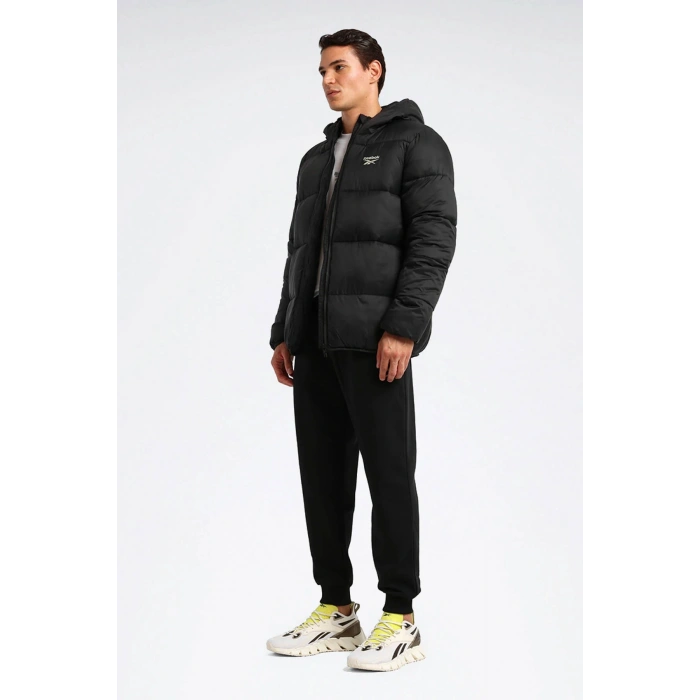 Reebok Rabul Puffer Erkek Mont - Siyah