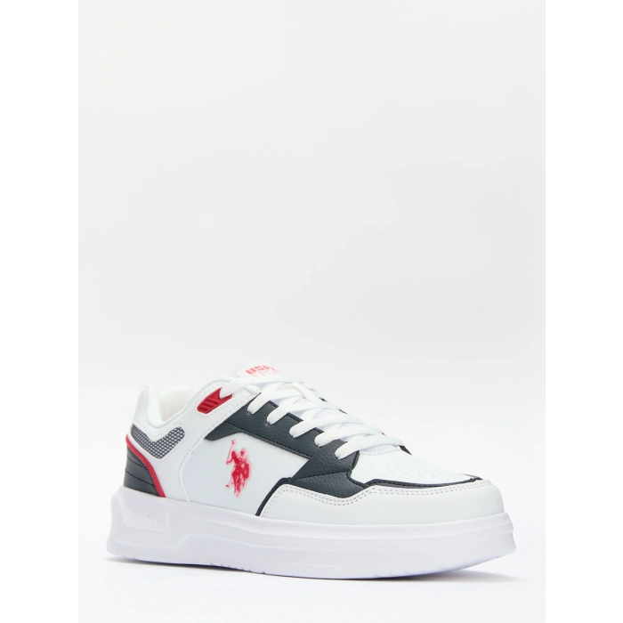 U.s Polo Assn. Alucard Erkek Ayakkabi - Beyaz Lacivert