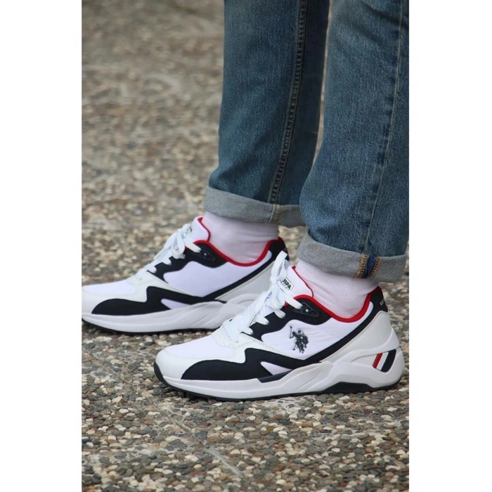 U.s.polo Assn. Husky Erkek Ayakkabi - Beyaz